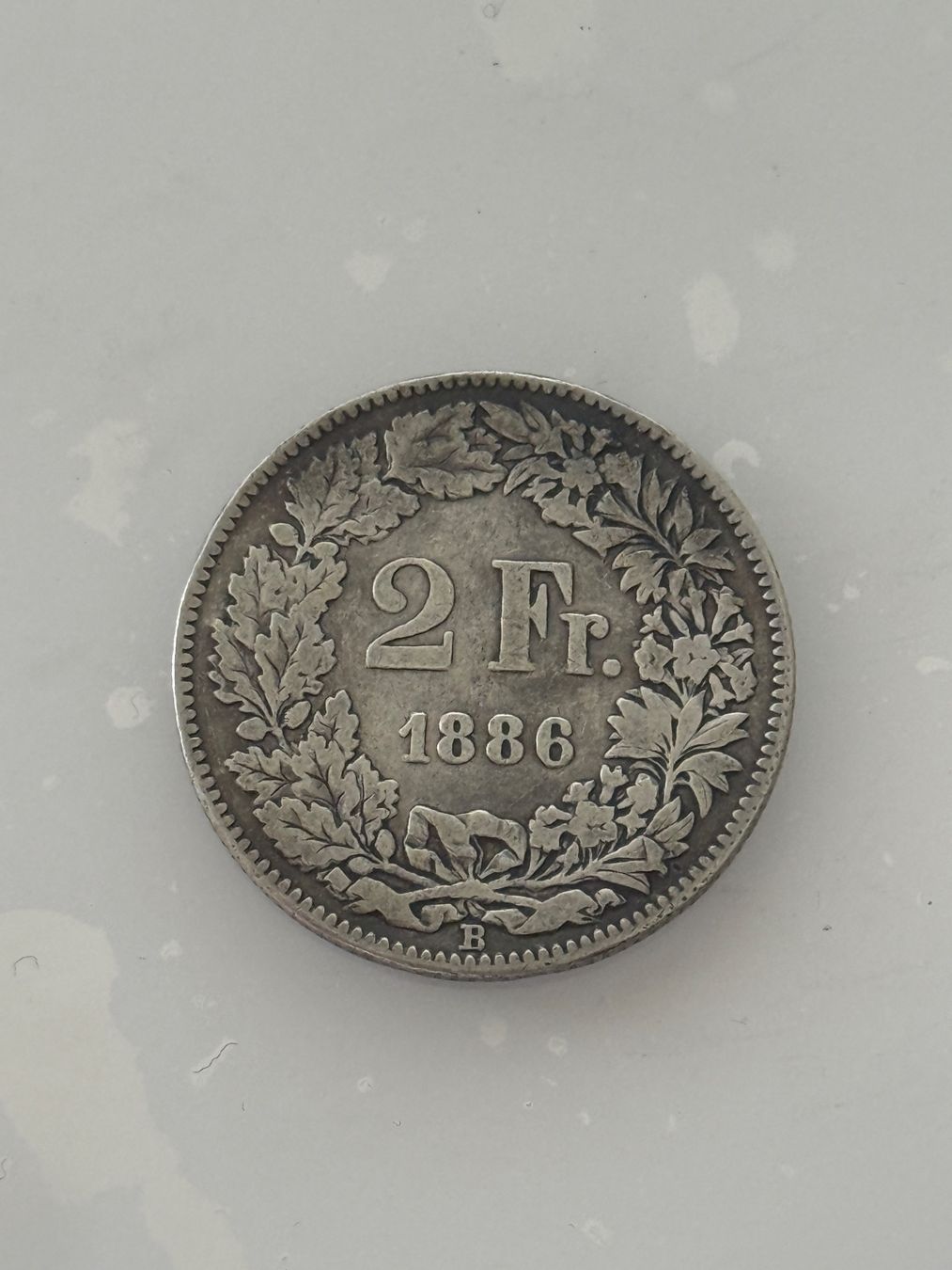 Toutes les monnaies: 2 Franken 1886  Rar – D'occasion à Wallisellen par SWISS_SILVER1