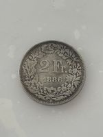 2 Franken 1886  Rar