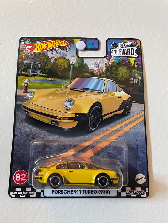 Hot Wheels Premium Porsche 911 Turbo 930 – Serie Boulevard – Scala 1/64