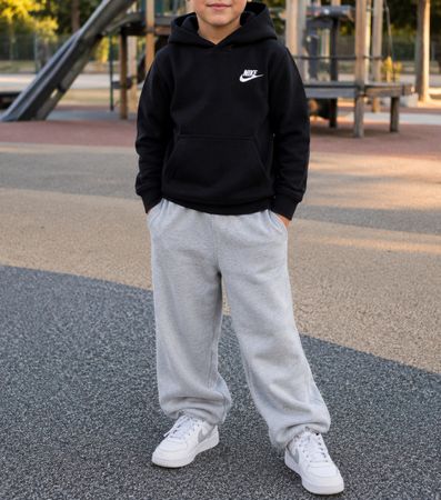 SWEAT À CAPUCHE NIKE NOIR ENFANT