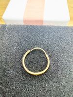 Ohrring aus Echtem Gelbgold 18 Karat 750‰