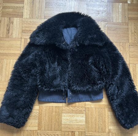 Fake fur jacket