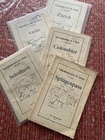 Anciennes cartes topographiques 1917