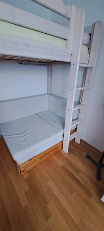 Flexa Lits: Flexa Hochbett inkl.  Bettsofa – D'occasion à Kaltbrunn par Highspeed 2