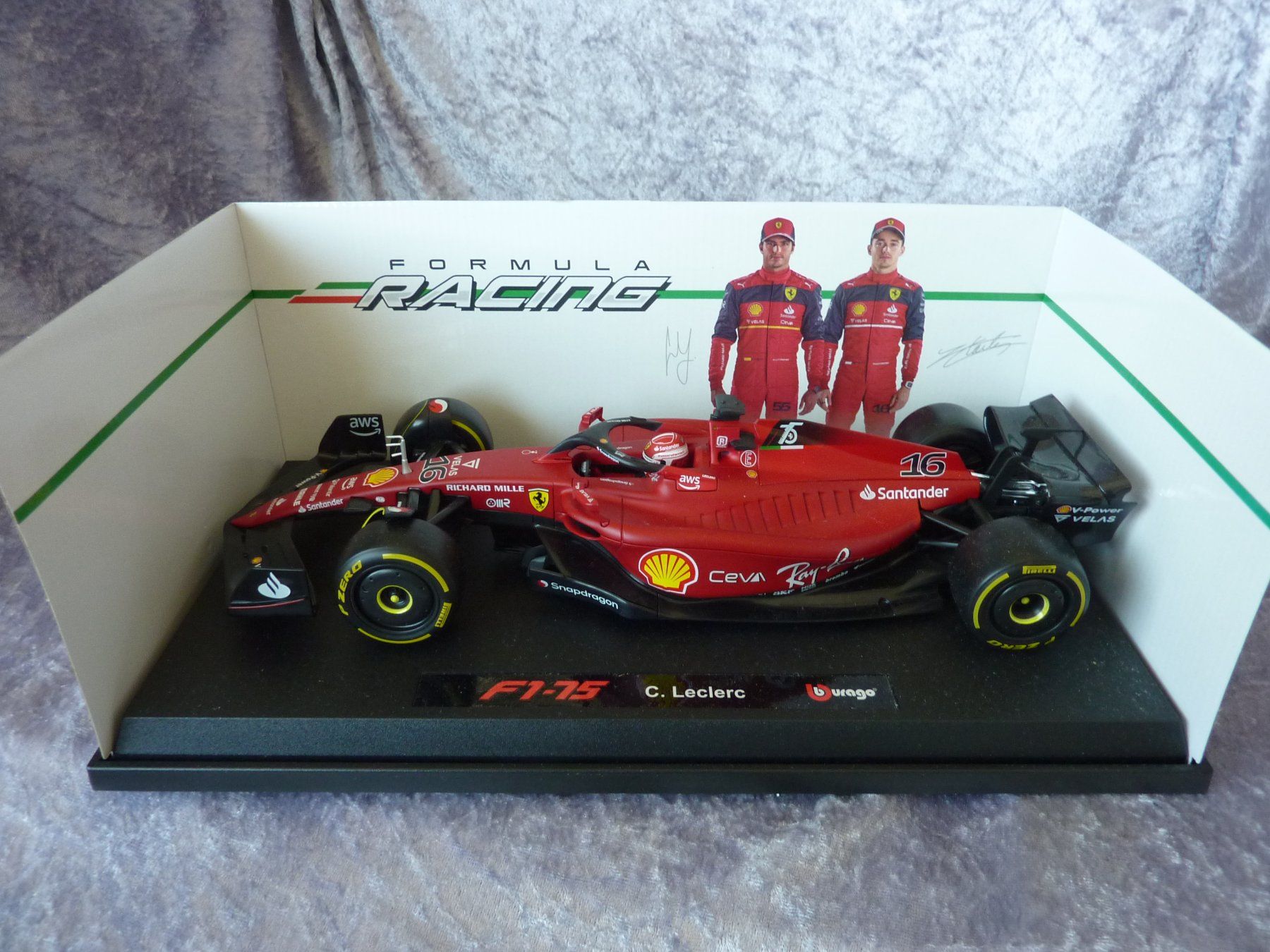 Ferrari Modellini d'auto: Ferrari F1-75 C.Leclerc #16 1:18 – Nuovo (secondo la descrizione) da Dürrenäsch venduto da modellautos4you