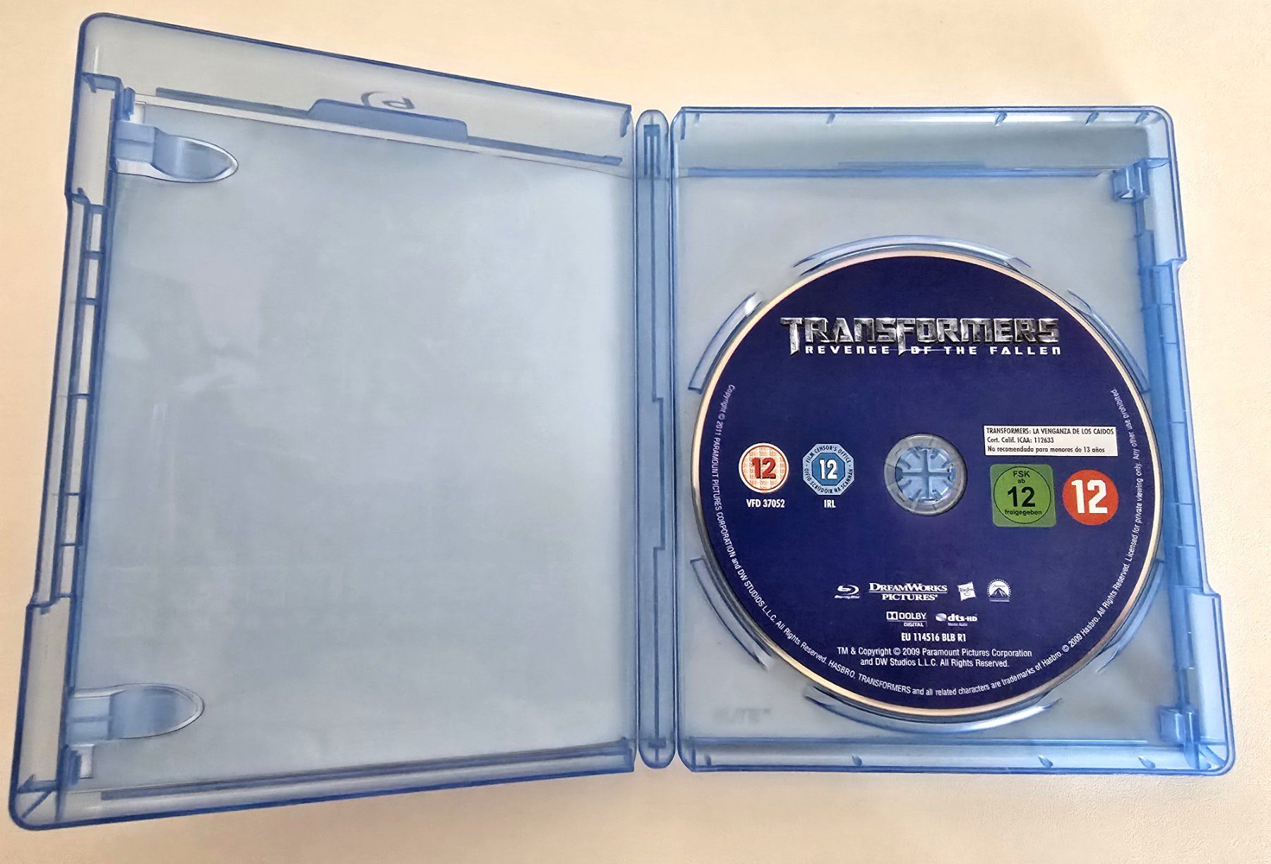 Tutti i DVDs: Blu-Ray Transformers 1 - 2 & 3 – Usato da La Chaux-de-Fonds venduto da Cokecollection 3