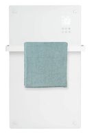 %Eurom Badheizkörper Alutherm Sani Verre weiss/Schwarz 1200W