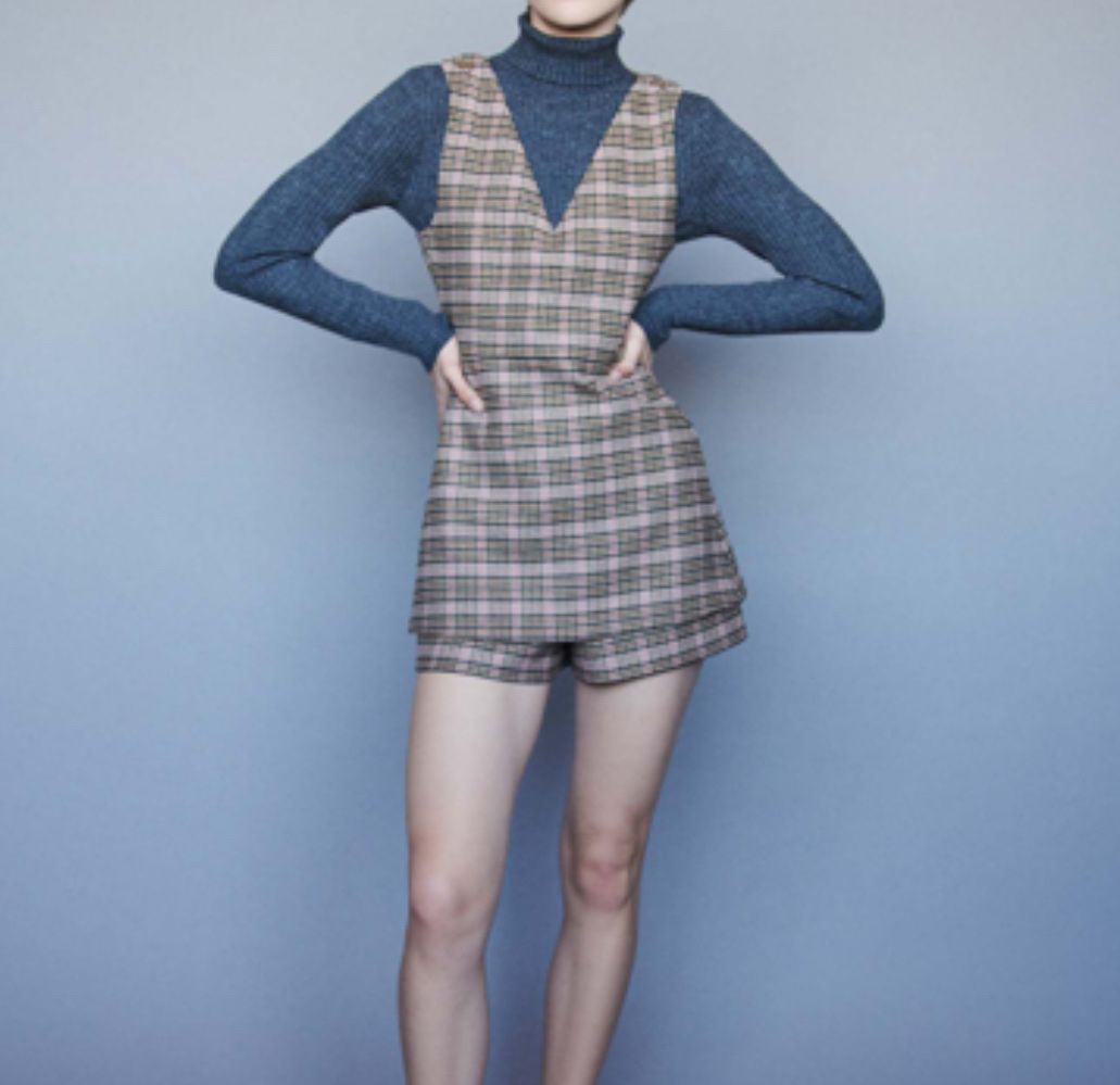 Maje Tute: Maje size 40, Chic Checkered Playsuit wool – Usato da Glattpark(Opfikon) venduto da der_dh8z 1