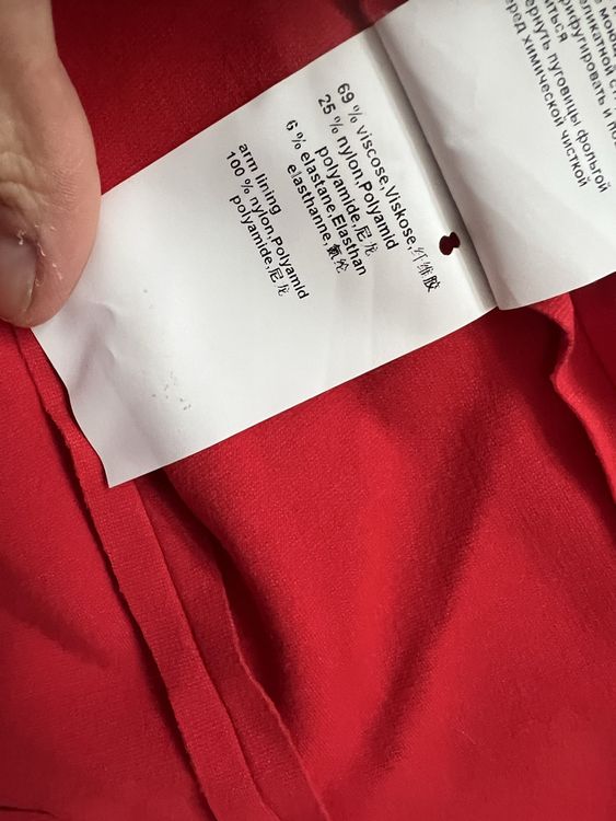 Marc Cain Giacche: Marc Cain Blazer rot Gr. 34 Elegant Übergangsjacke – Usato da Solothurn venduto da Brini06 3