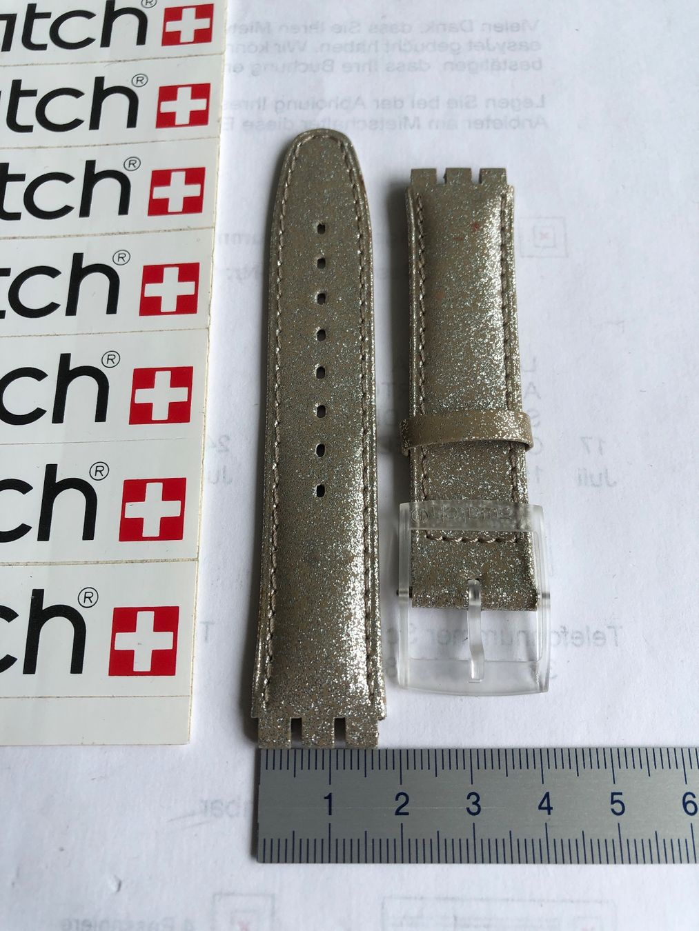 Swatch Orologi: Swatch Uhrenarmband AUTOMATIC DIVINA von 1996 – Nuovo (secondo la descrizione) da Biel/Bienne venduto da winnertaco 2
