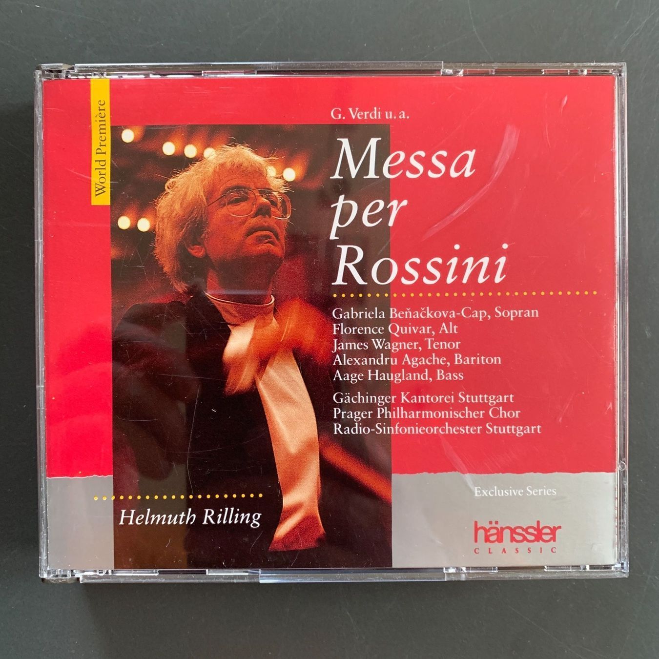 CD: Helmuth Rilling: Messa per Rossini – Usato da Stans venduto da Abukadnezar