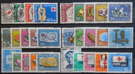 Schweiz PP ex. Kat. 81-117 gest. 1957/63 Kat. 90 Euro