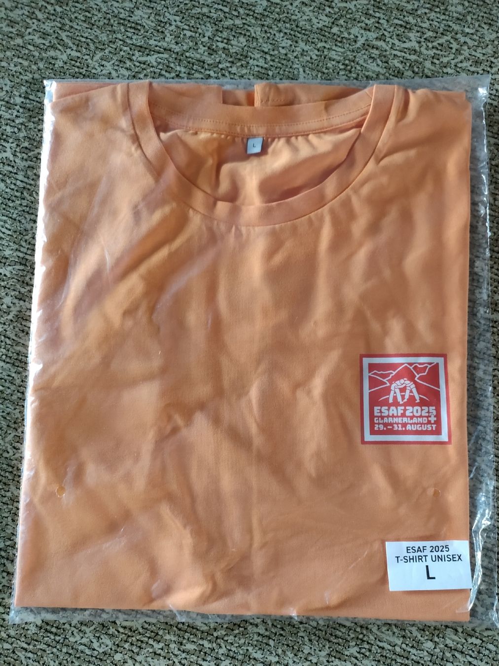 T-shirt: Esaf T'shirt – Nuovo e nell'imballaggio originale da Scheunen venduto da klare2