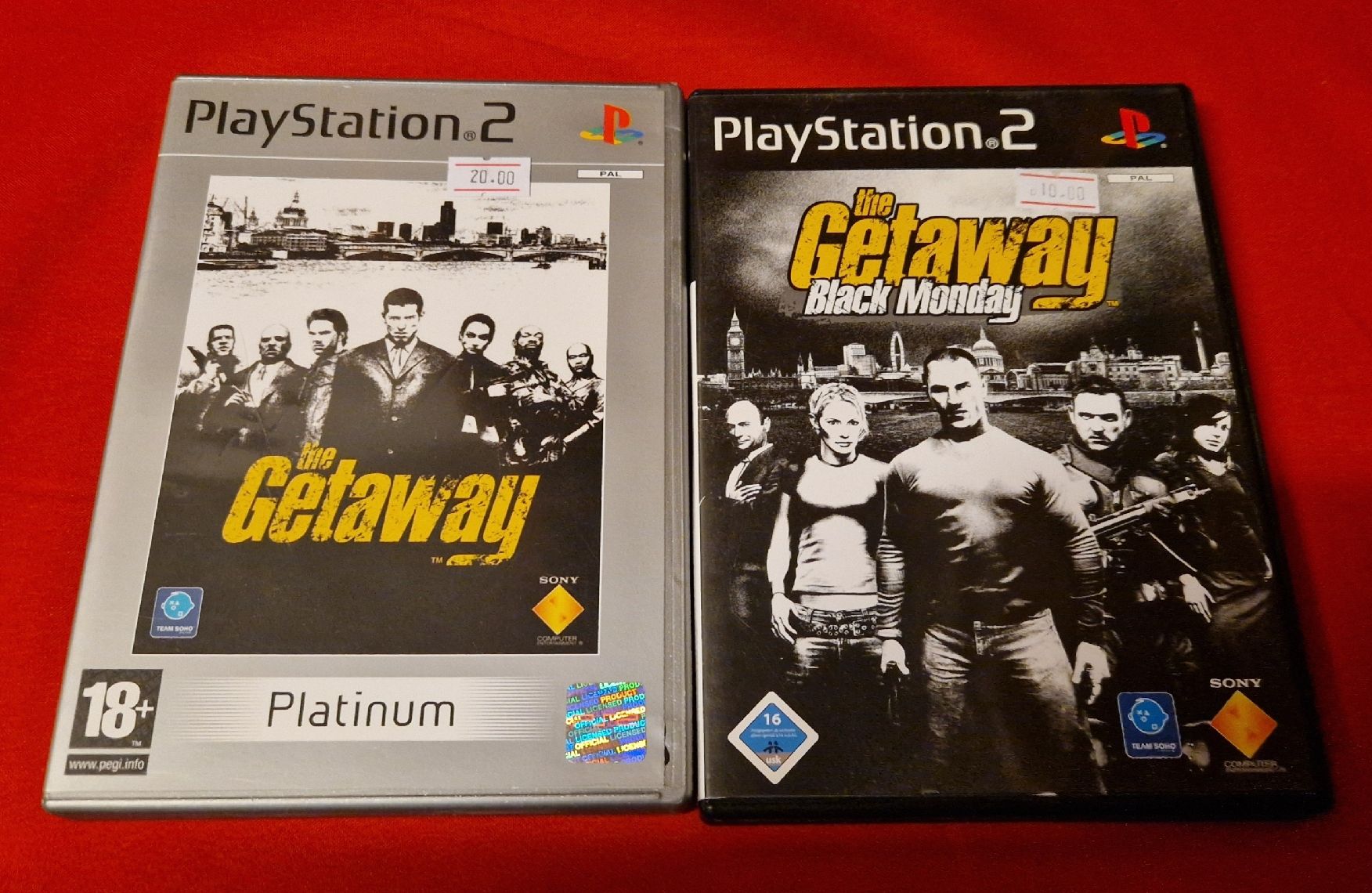 Sony Giochi: The Getaway + Black Monday PS2 – Usato da Villars-sur-Glâne venduto da MrLobTec