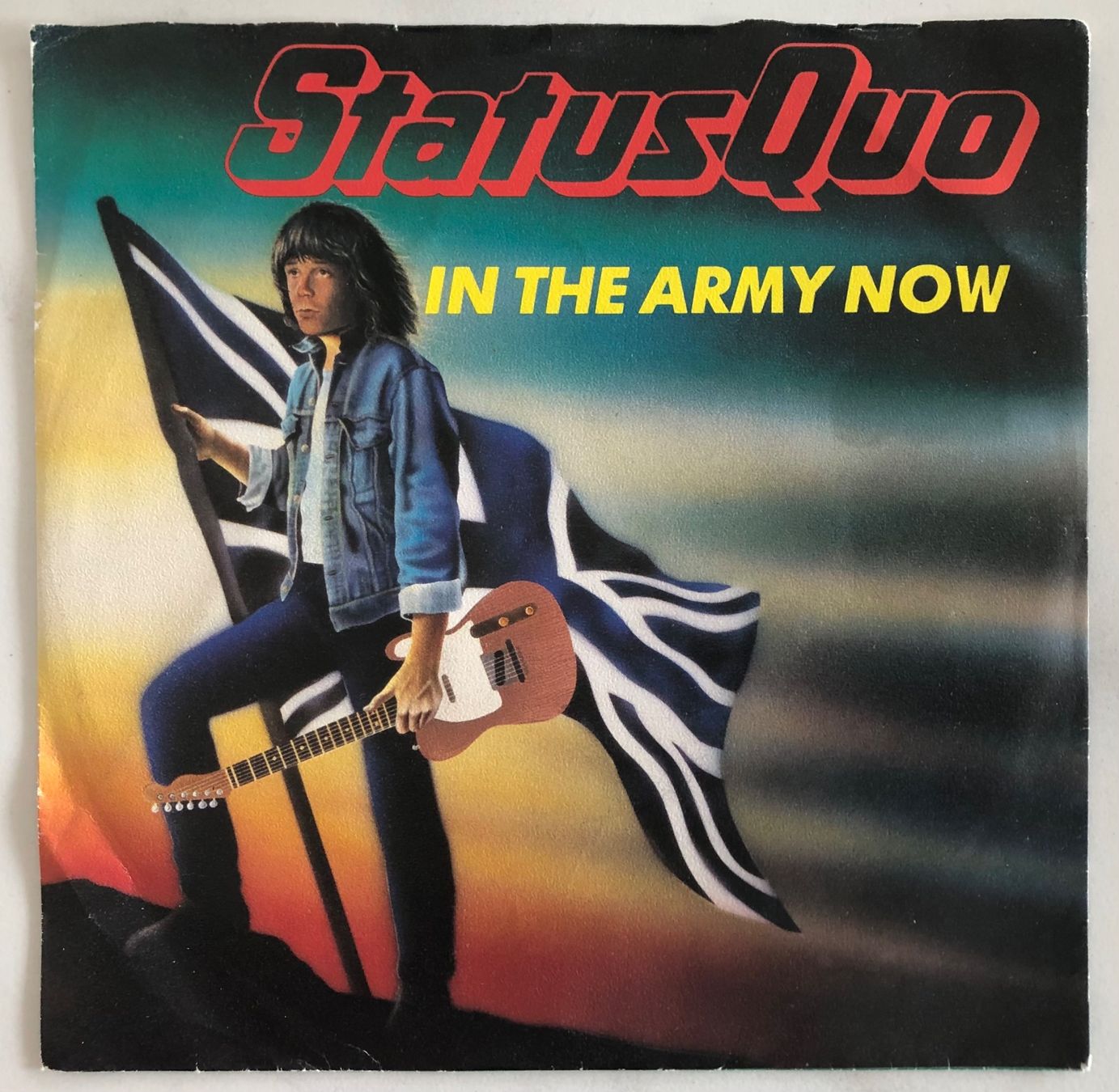 Dischi in vinile: STATUS QUO - IN THE ARMY NOW – Usato da Poliez-Pittet venduto da Newtown-Records