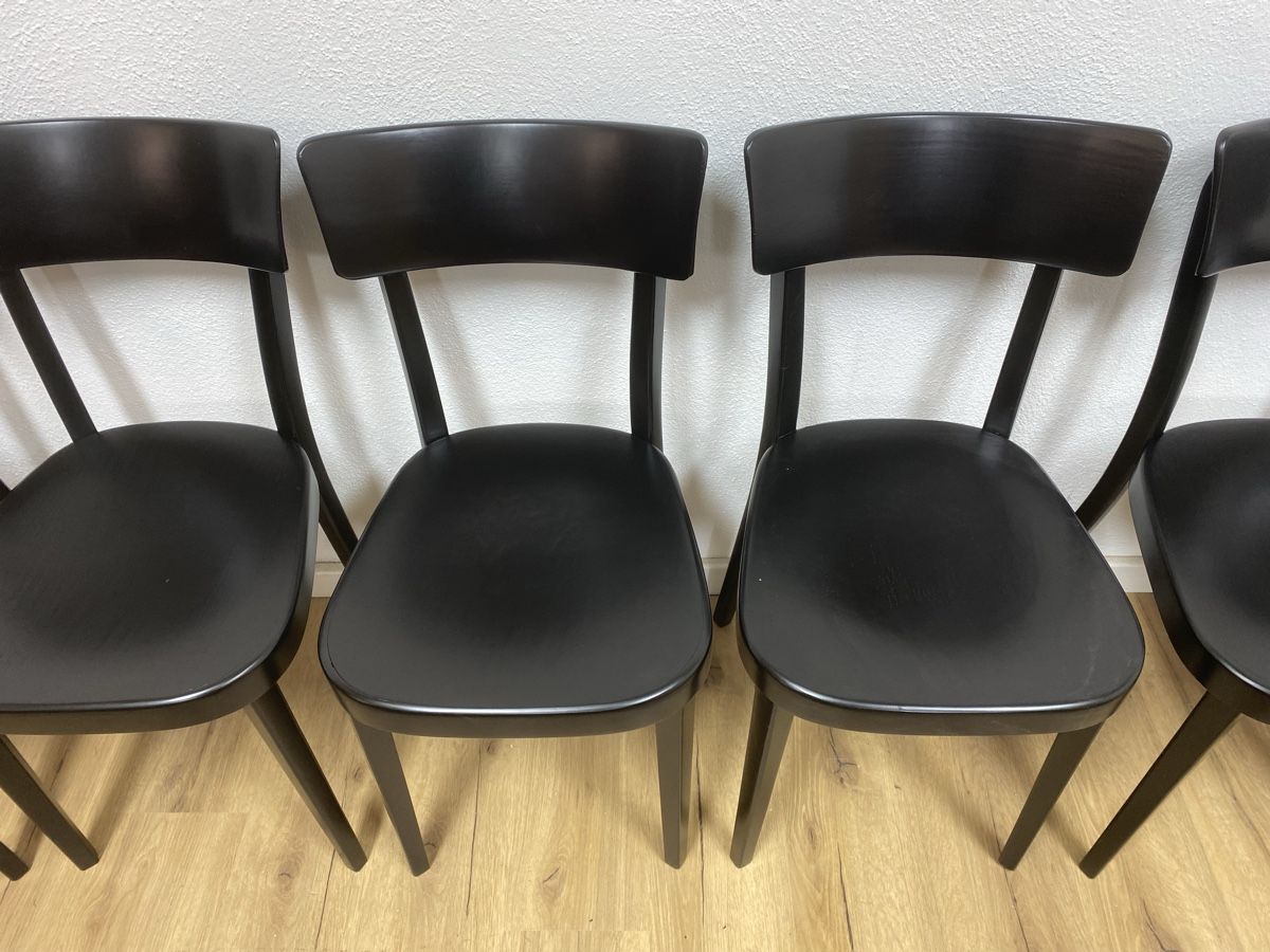 Sedie: 8er Set Beizenstühle schwarz – Usato da Basel venduto da MoebelSackmann 3