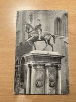 Antike Postkarte Venedig Reiterstatue, Top Zustand!