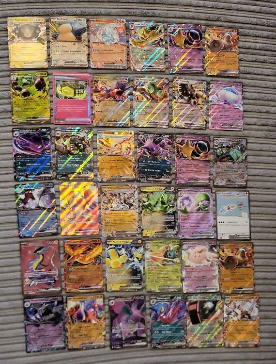 Lot De 30 Cartes Pokémon Japonaises Authentiques – 5 Brillantes + 5 Dresseur + 1 Ultra Rare (EX, V, GX…)