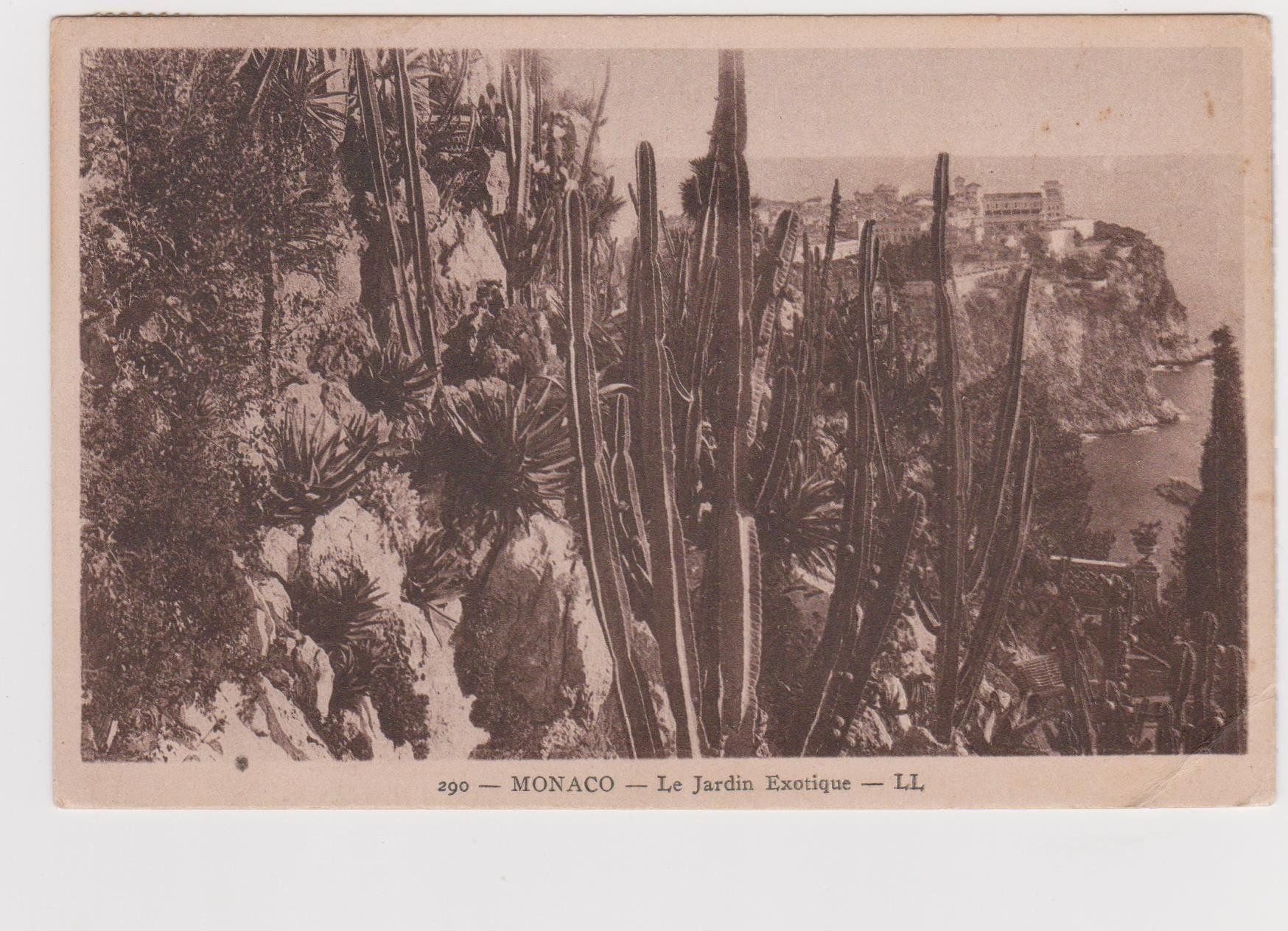 Cartoline postali: Ancienne carte postale Monaco 1936 – Usato da Pailly venduto da jme99