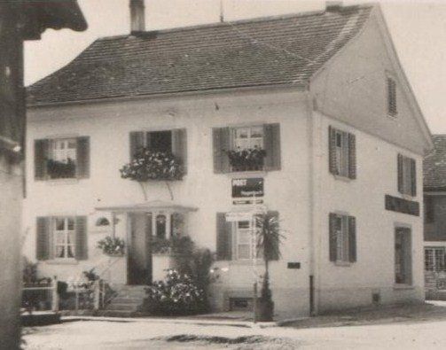 Cartoline postali: HAGENBUCH ZH 1930 mit Post – Usato da Rothrist venduto da Clanx 1