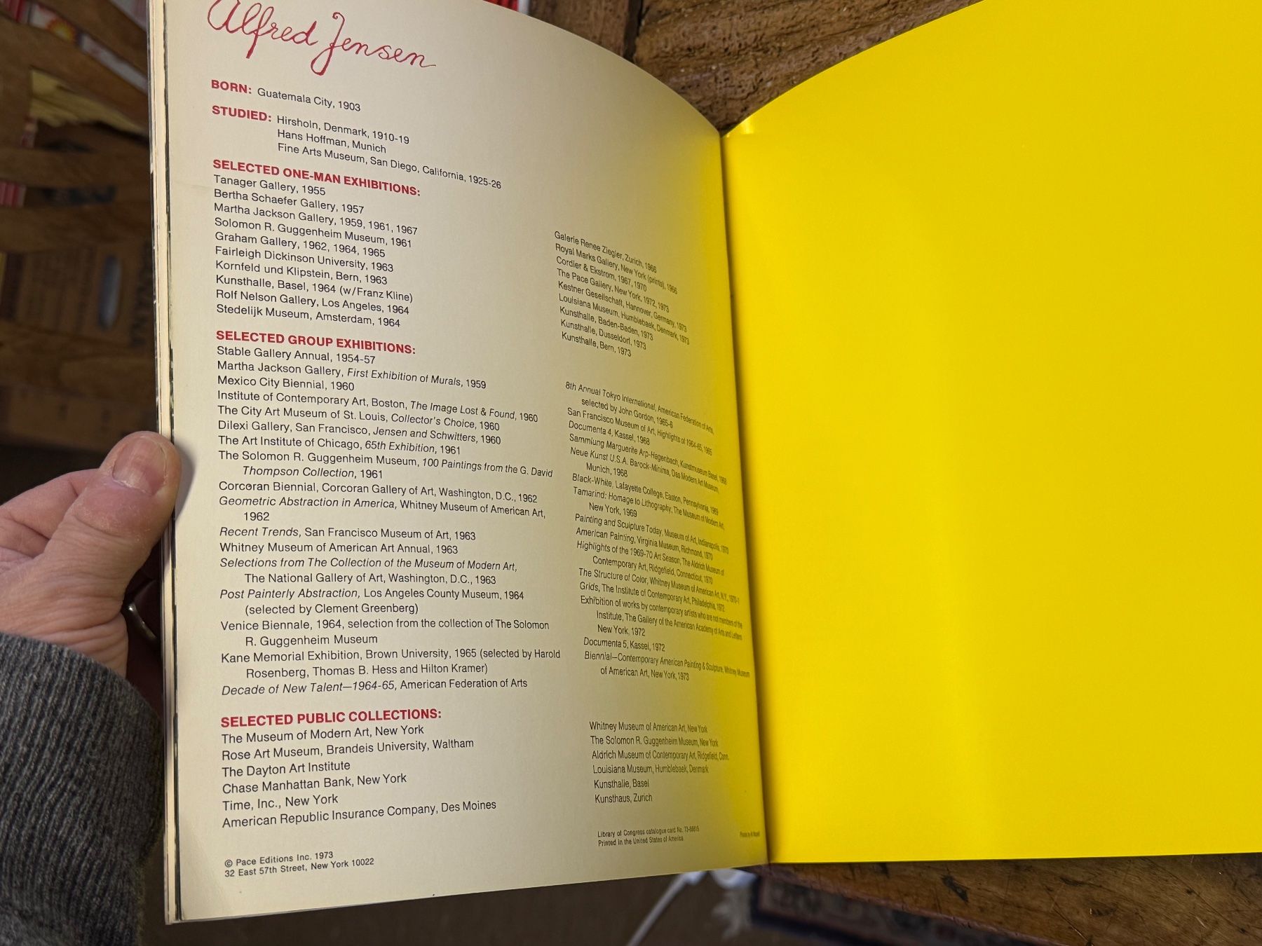 Libri: Alfred JENSEN signiert – Usato da Bern venduto da Jwpm66 2