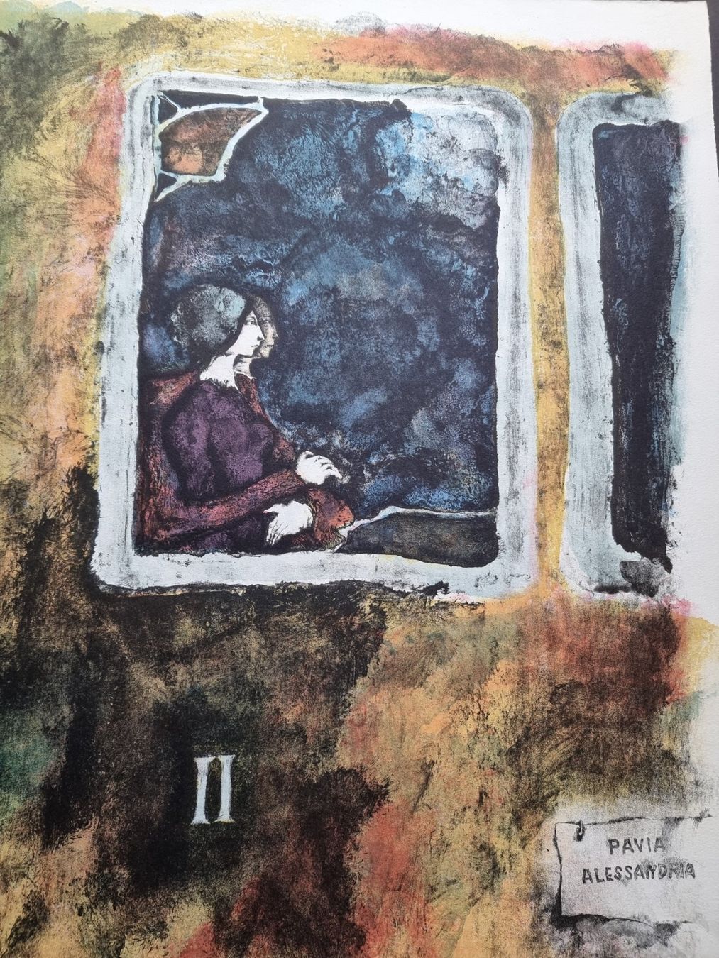 Grafiken & Lithographien: MICHELE MAINOLI LITHOGRAPHIE SIGNIERT NUMMERIERT – Gebraucht aus Gersau von kunst-online 2