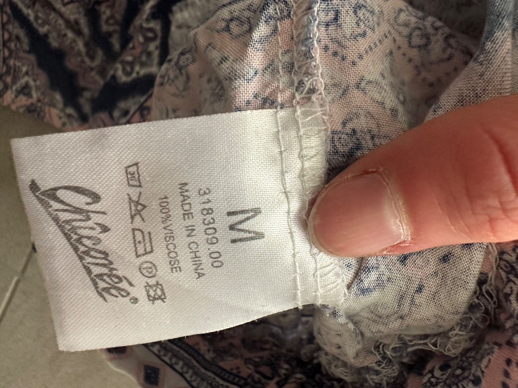 Pantaloni: Sommerhose von Chicoree, Grösse M, mit Muster – Usato da Boniswil venduto da sunnebluemeli 2