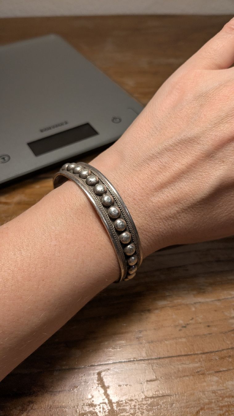 Bracciali & Braccialetti: Kugel-Armspange (Perlen-Cuff)  – Usato da Basel venduto da cla_qrg5