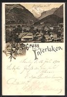 Litho Interlaken, Teilansicht gegen die 