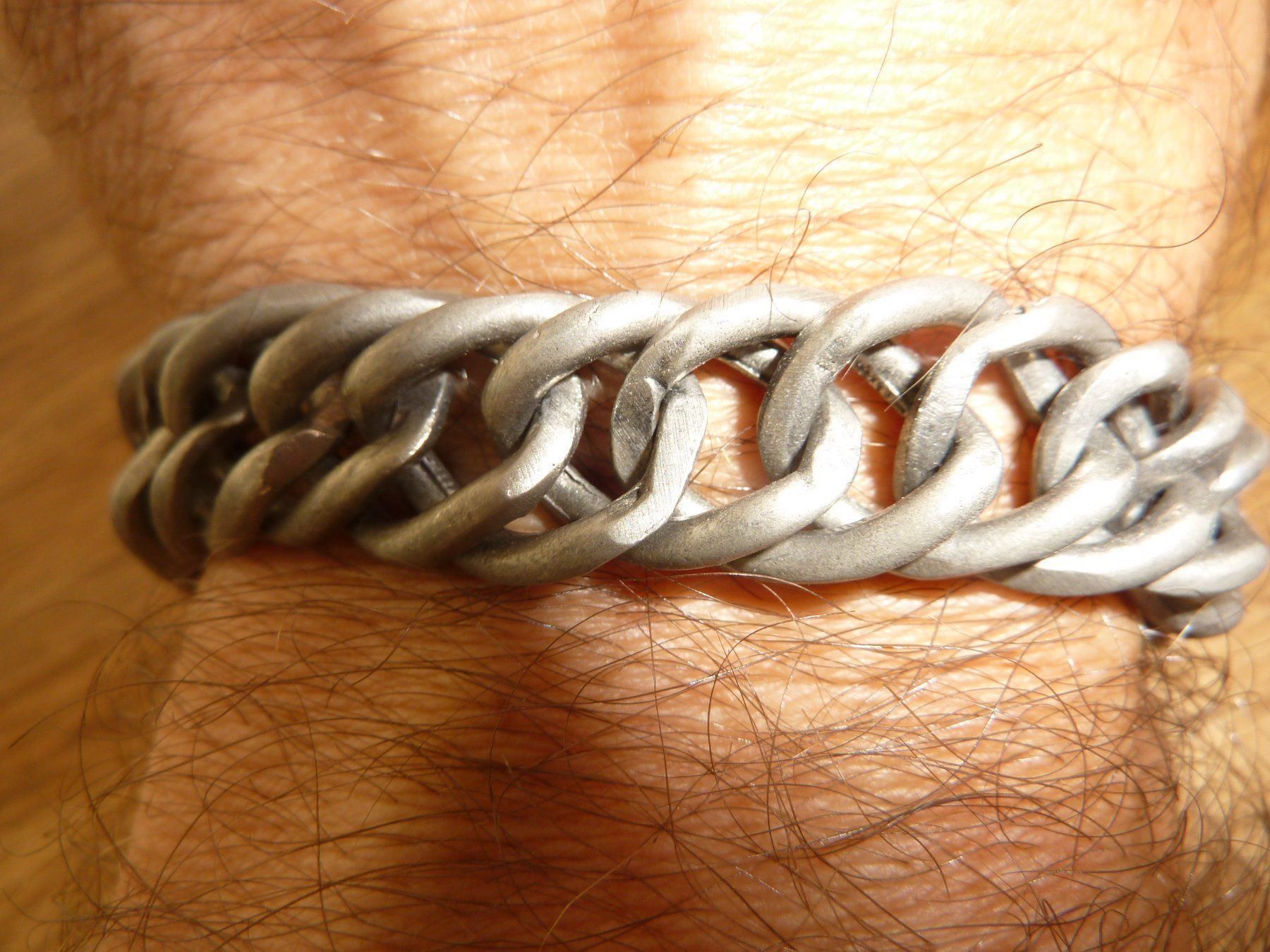 Armbänder & -reifen: Armband originalWalliser-Zinnkannenkette – Gebraucht aus Hochfelden von swissice 3