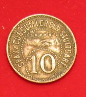 Spar- & Konsumverein Stuttgart, 10 Pf., Gegenmarke