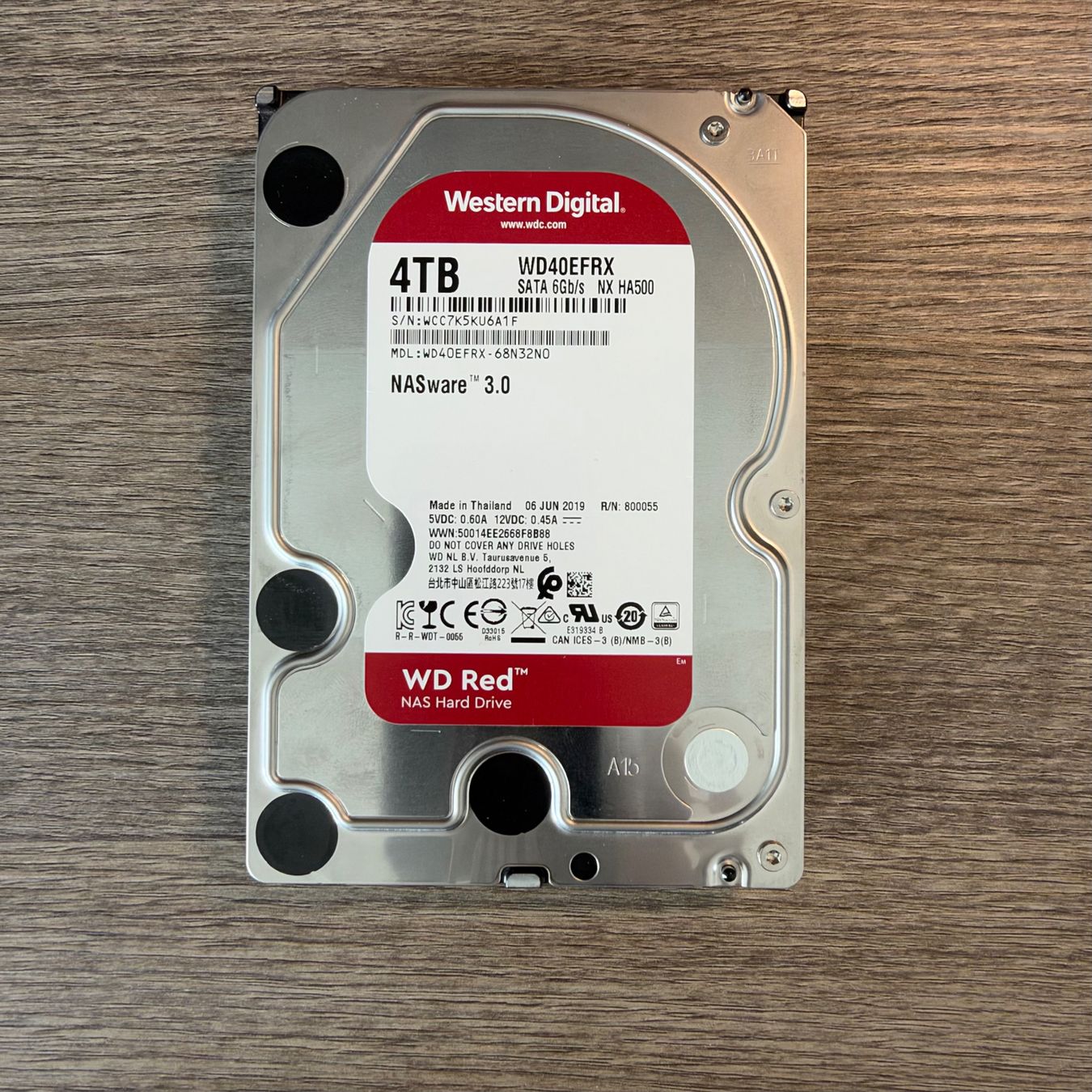 Western Digital Disques durs: HDD WD Red 4TB #3 – D'occasion à Tesserete par aughi