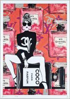 Death NYC Ltd Ed Pop Art Druck " Chanel No.5 Parfum
