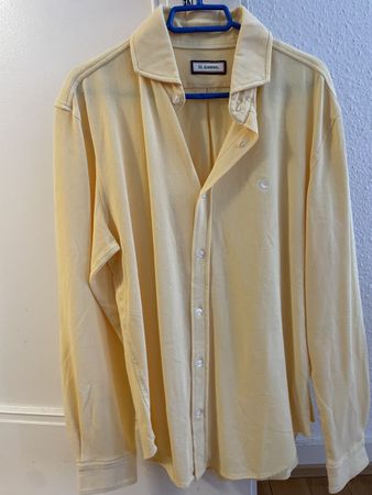 Men's El Ganso Long Sleeve Shirt Yellow Size M