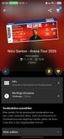 Nico Santos Arena Tour 2026 Ticket Zürich