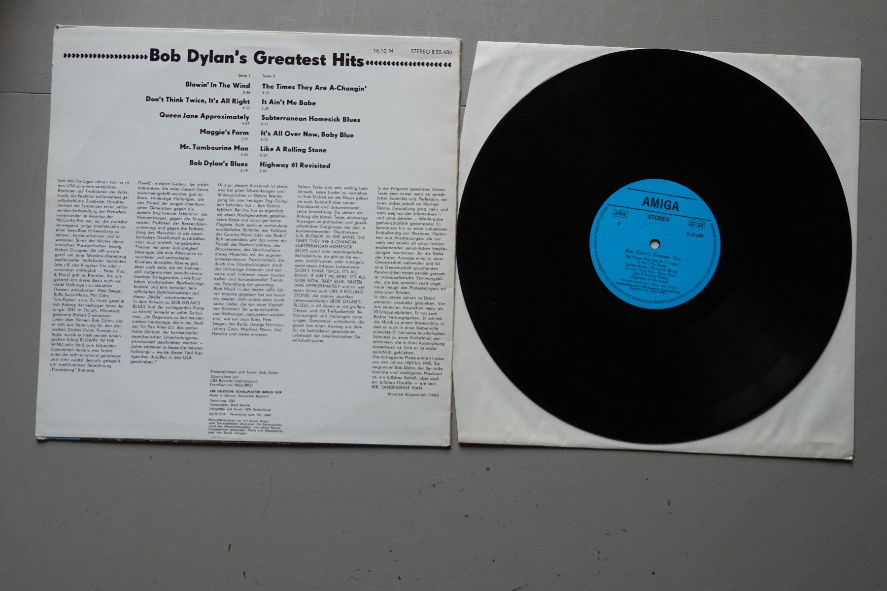 Dischi in vinile: Bob Dylans greatest hits – Usato da undervelier venduto da usc_7wvr 1
