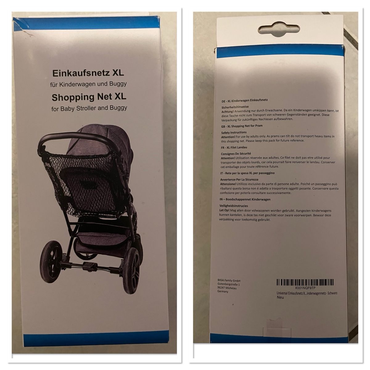 Neues XL Einkaufsnetz fr Kinderwagen/Buggy, Top! (Neu (gemss  Beschreibung)) in Winterthur fr CHF 5  mit Lieferung auf Ricardo kaufen