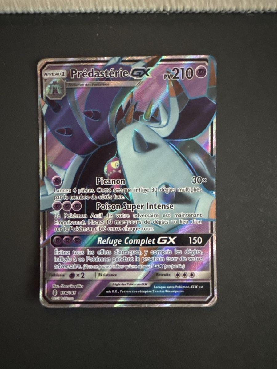 Pokémon Carte collezionabili: Prédastérie GX, FR, état Good – Usato da Ecublens  VD venduto da Goopecev