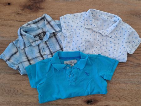 Jungen Shirts und Hemd Set Gr. 86 von H&M