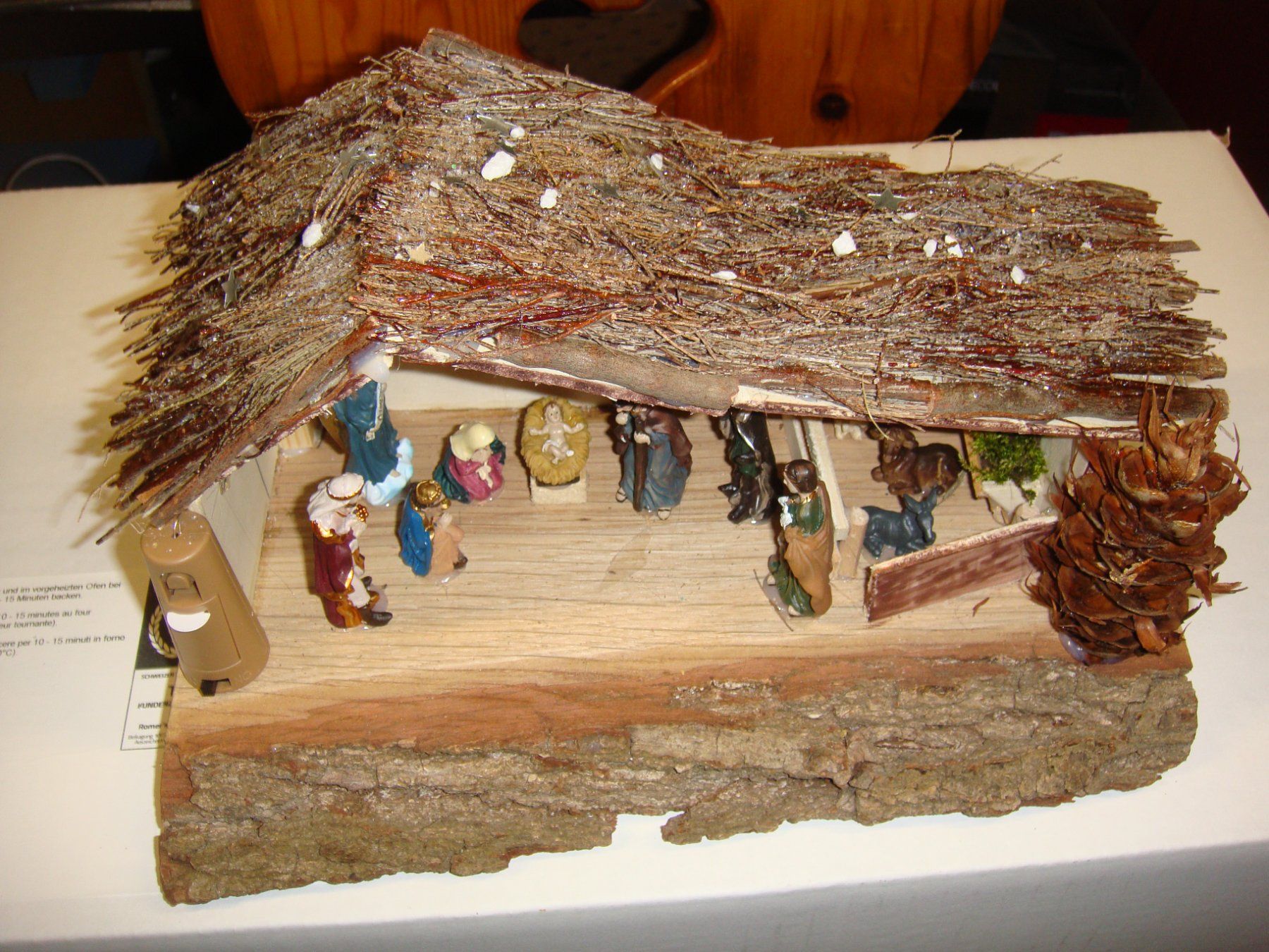 Alle Dekorationen: kleine Weihnachtskrippe – Neu (gemäss Beschreibung) aus muri ag von roessli01 1