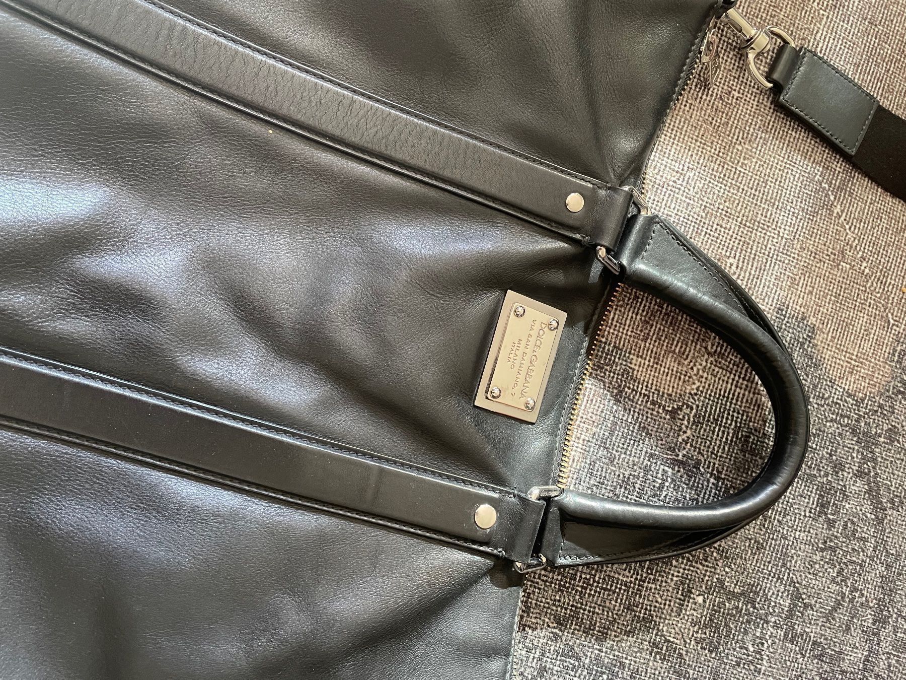 Dolce & Gabbana Borse da donna: Dolce&Gabbana Hand/Umhämgetasche Leder – Usato da Zürich venduto da helmutlang01 2