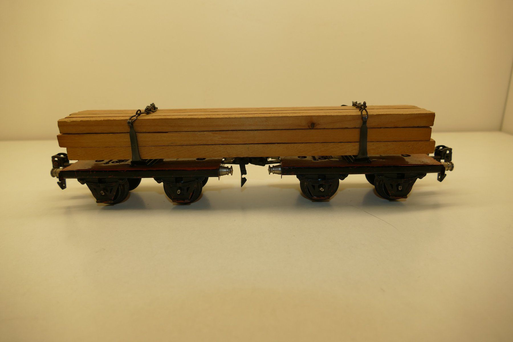 Märklin Trains électriques: Märklin 0: Holztransporter 2-teilig – D'occasion à Niederhasli par rail-duerst