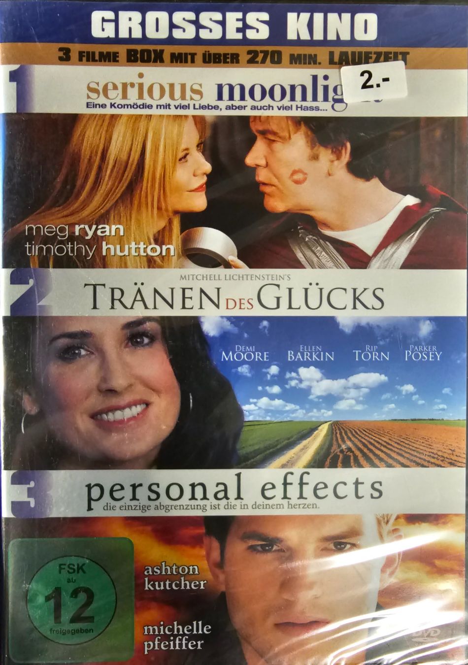 Tutti i DVDs: Serious Moonlight - Tränen des Glücks - Personal Effects – Nuovo e nell'imballaggio originale da Wahlen b. Laufen venduto da Cg10