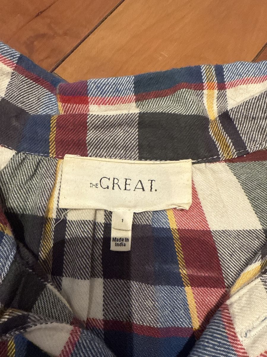 Camicette: The Great Flanell Bluse – Usato da Zürich venduto da einkaufswagen 2