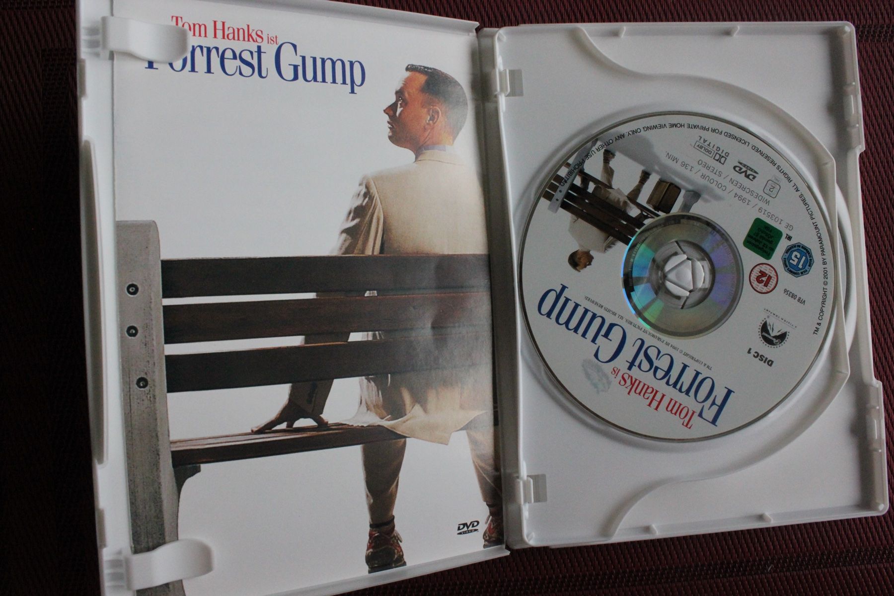 Tutti i DVDs: Forrest Gump ***2 DVDs Set*** - ***Collector's Edition** – Usato da Geroldswil venduto da Schlumpfine1973 1