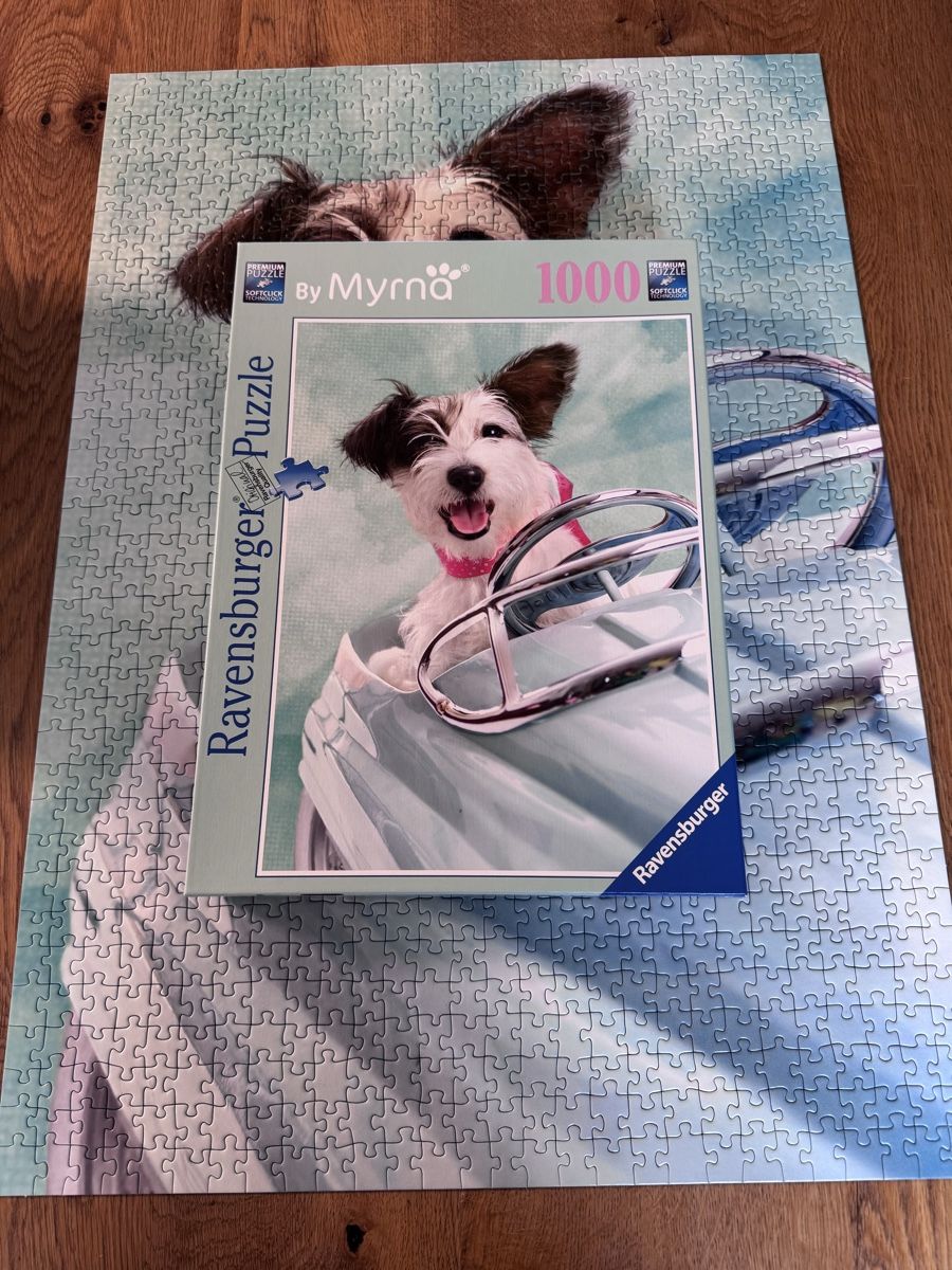 Ravensburger Puzzles: Ravensburger Puzzle 1000 Teile Hund – Gebraucht aus Niederbüren von Oetschli