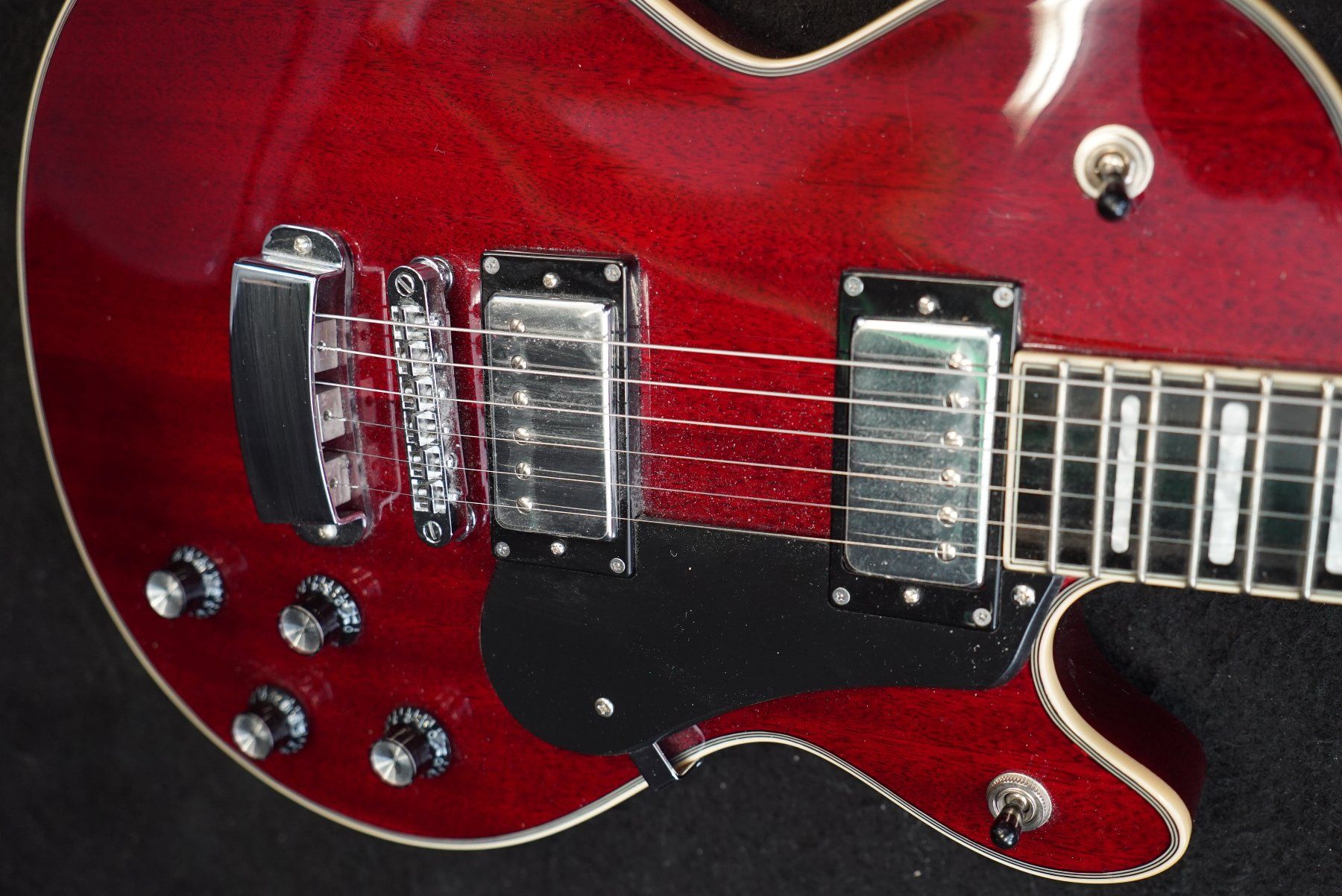 Hagström Strumenti musicali: Hagstrom Swede E-Gitarre mit Bag – Usato da Ortschwaben venduto da Musictrade 4
