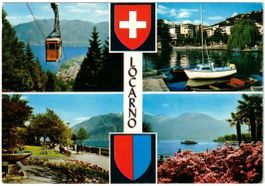 Locarno - 4 Bild AK