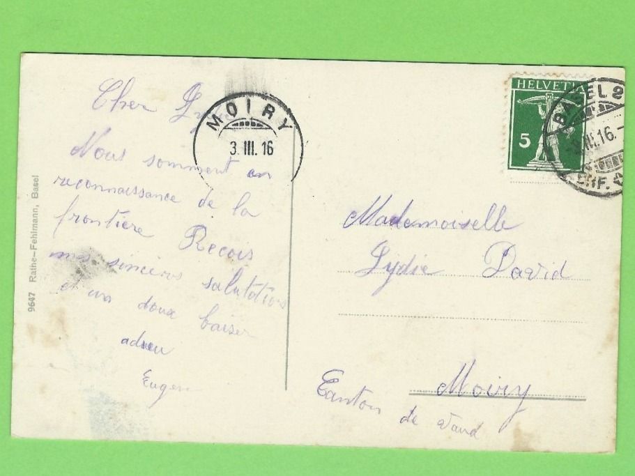 Cartoline postali: Basel, Wettsteinbrücke mit Münster – Usato da Zürich venduto da t24_de 1