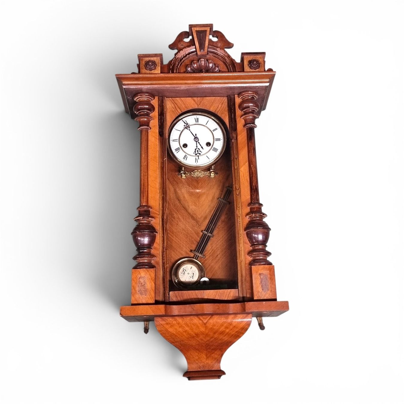 Orologi da terra & Orologi da parete: Antike Wanduhr Wiener Stil – Usato da Zürich venduto da Pinogaudio 1